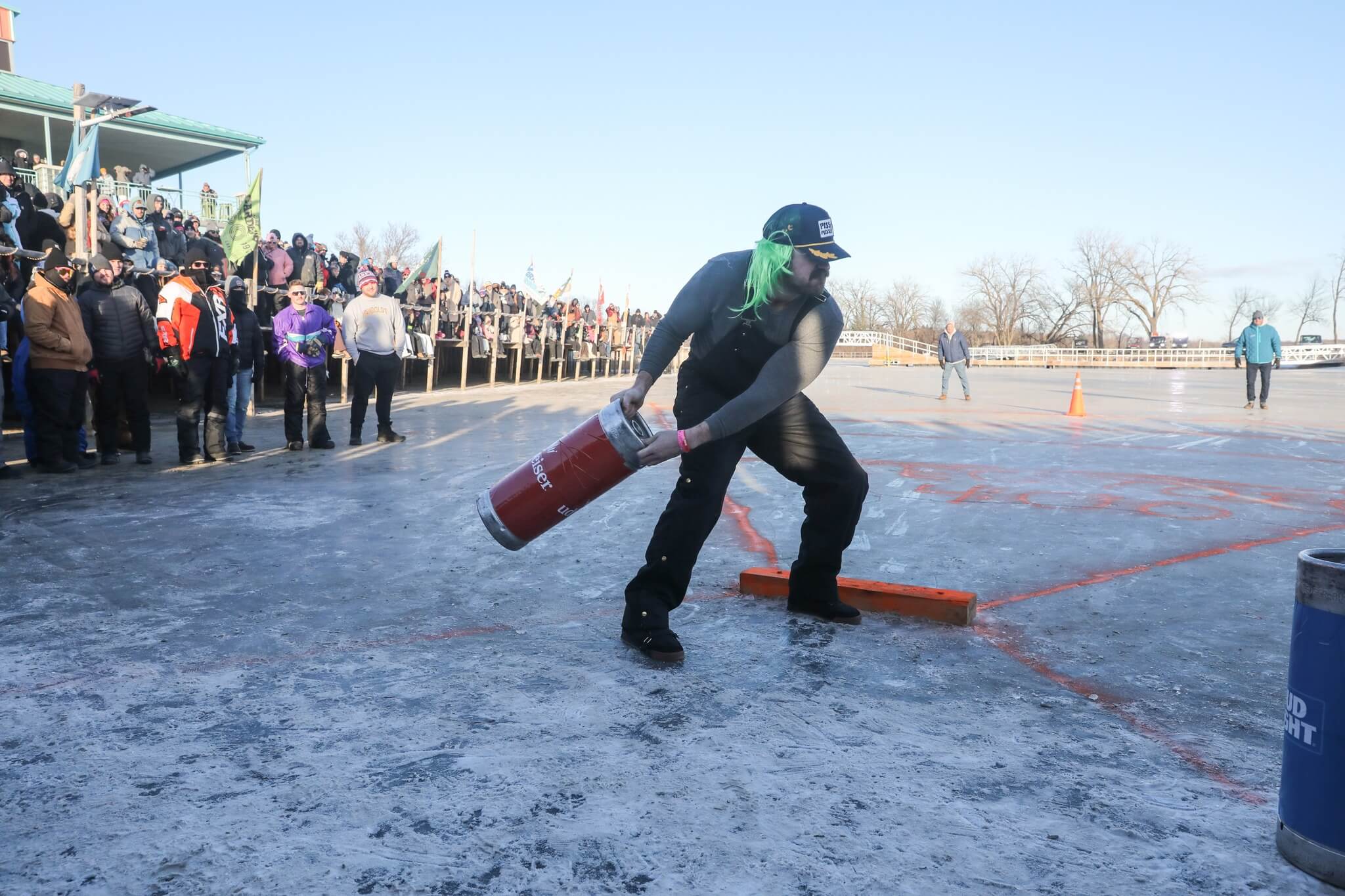 Keg Toss Competition 7 Keg Toss Competition