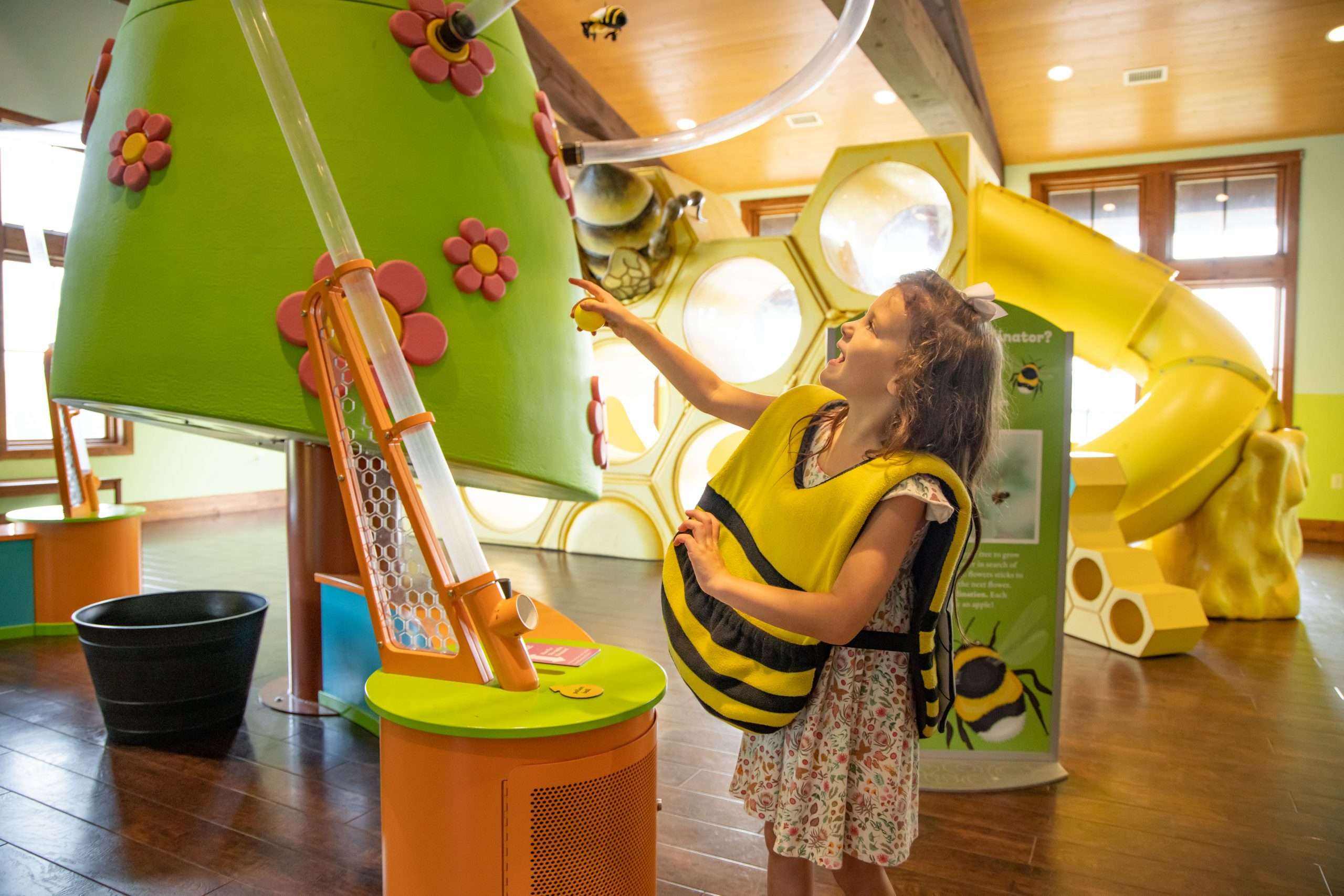 Pollinator Paradise at the Dickinson County Nature Center in Okoboji, Iowa