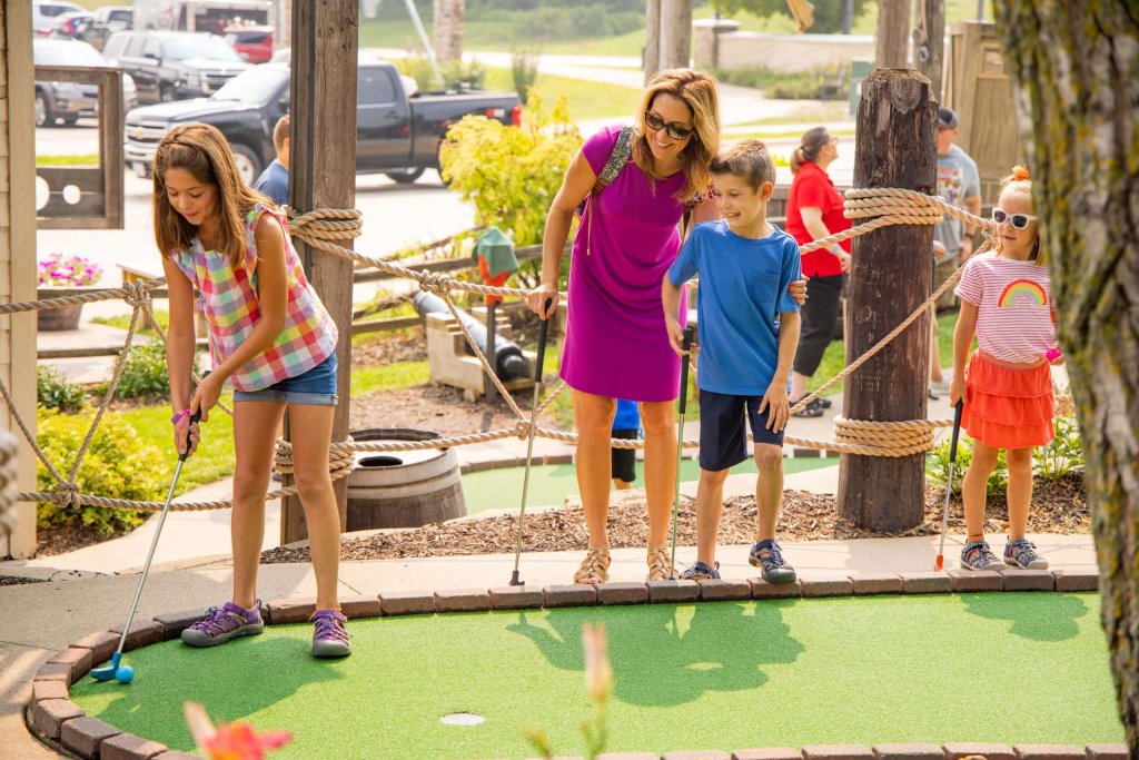 Pirate's Cove Adventure Golf in Arnolds Park, Iowa