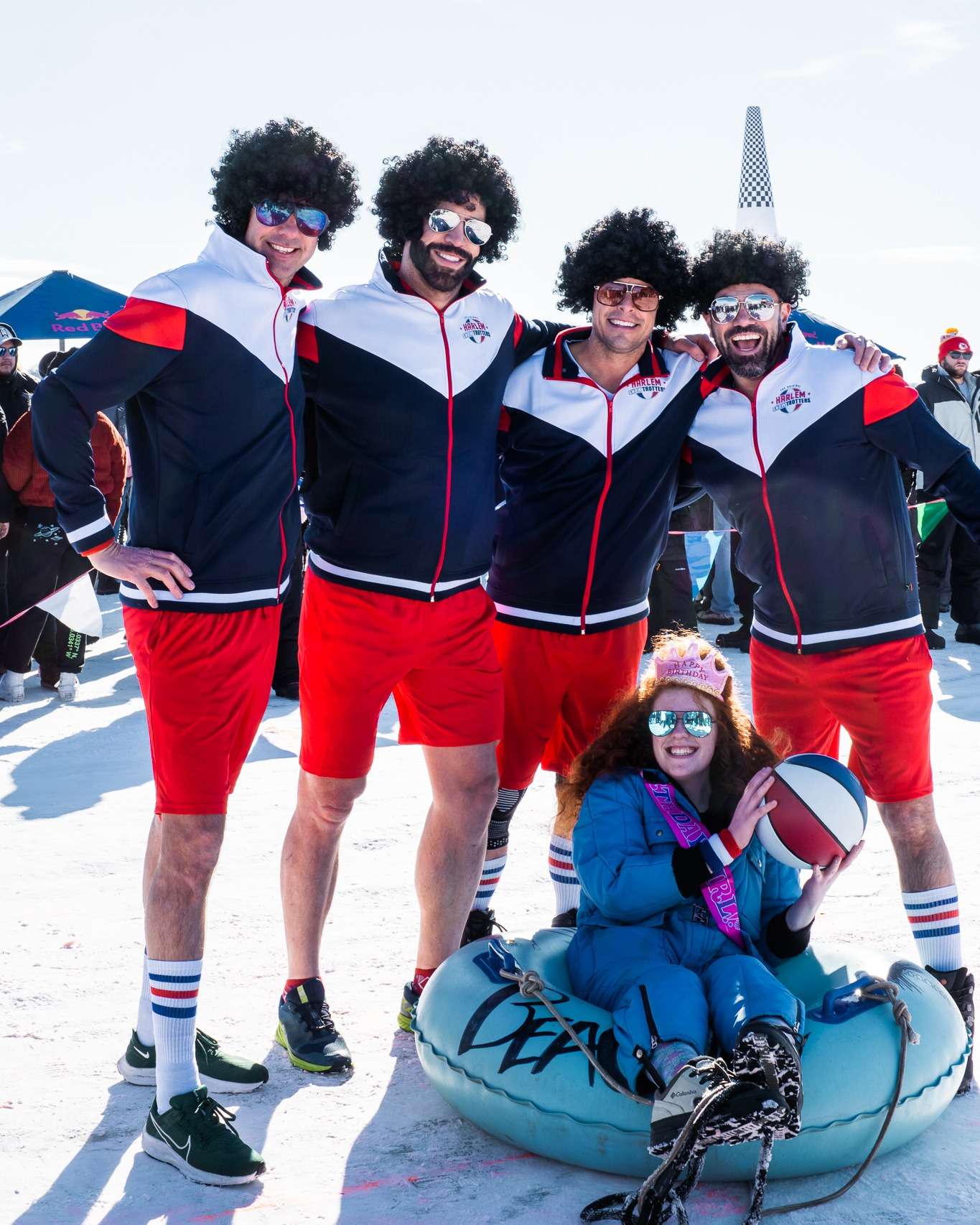 Human Dog Sled Races