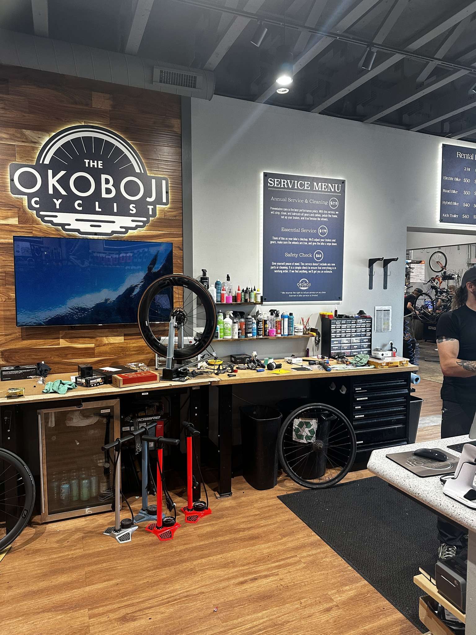 The Okoboji Cyclist