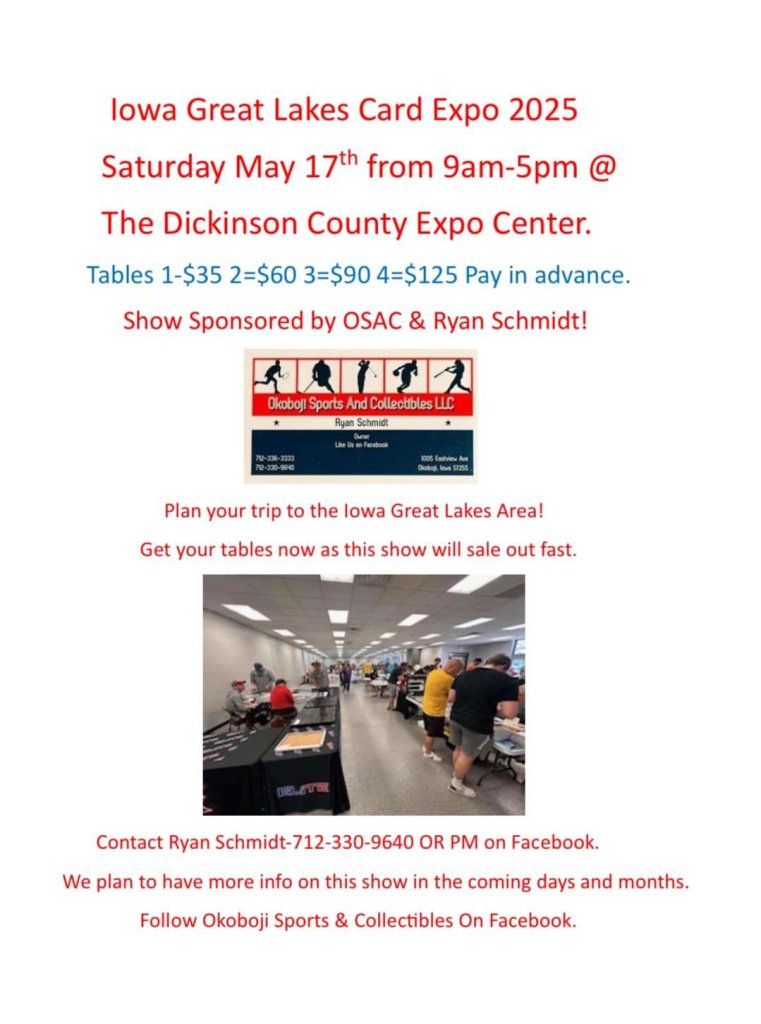 Iowa Great Lakes Card Expo 18 467765793 1332581791201814 7161712332945429290 n
