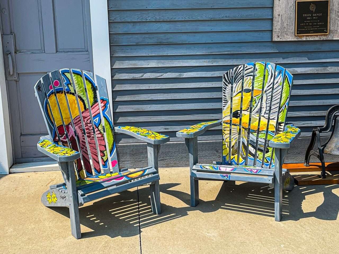 DickinsonCountyMuseum-chairs2 Artist: Kipp Davis