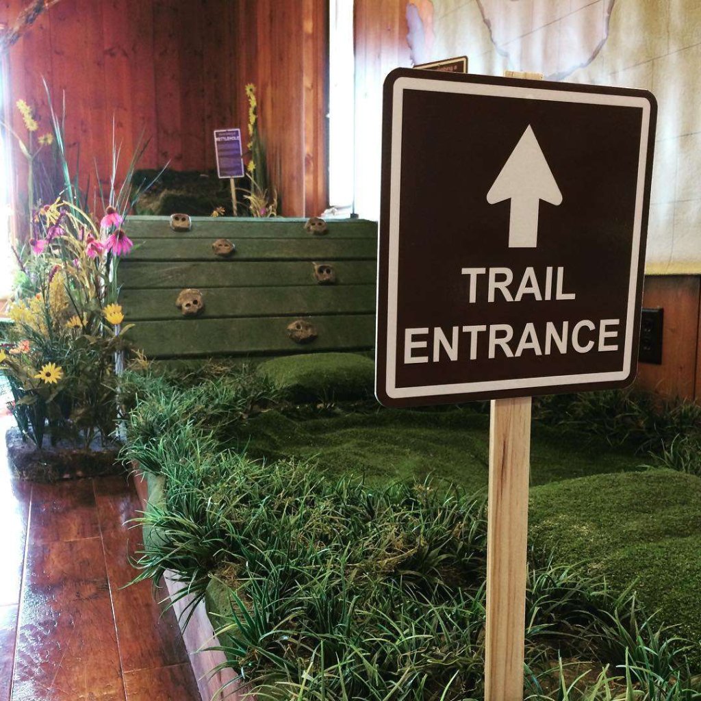 Nature Center Trail Entrance