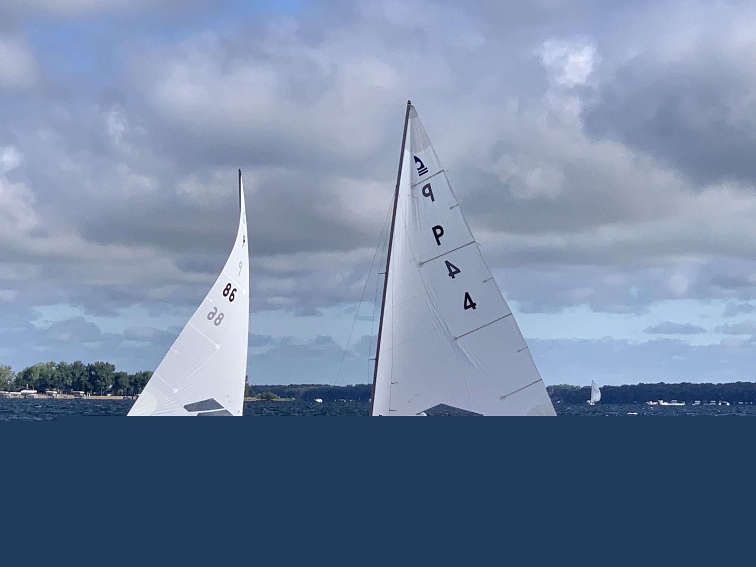 Sailboats on Lake Okoboji