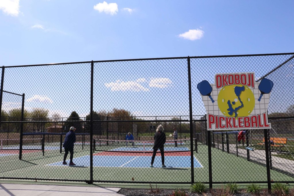Pickleball in Okoboji 11 PICKLEBALL