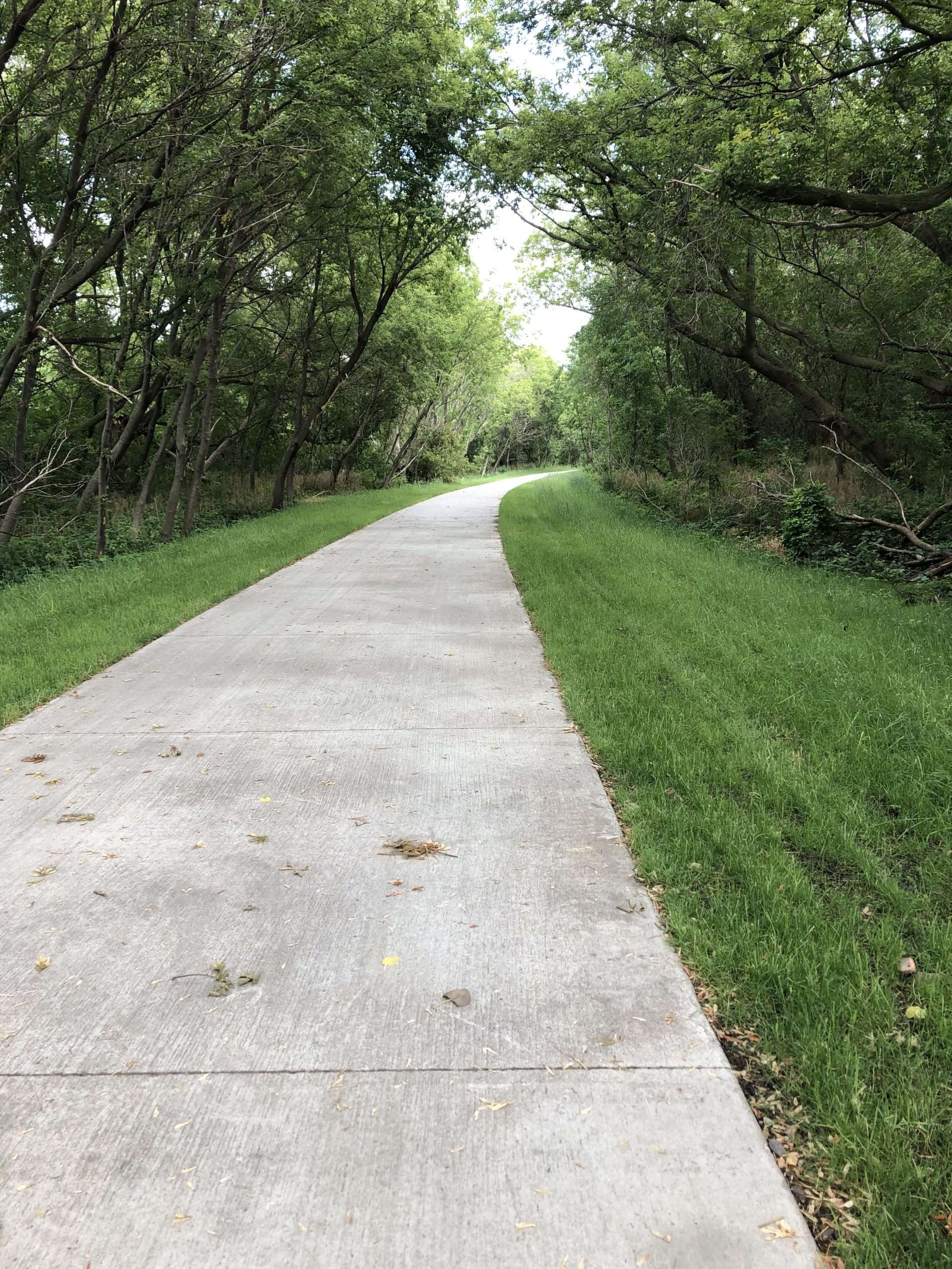 Trail N of Hy-Vee Bike Trail