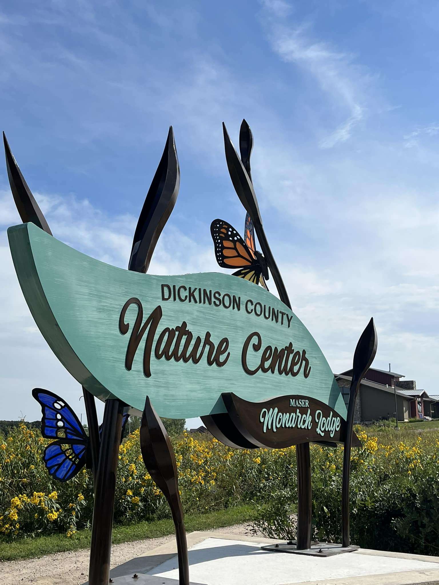 Nature Center Sign