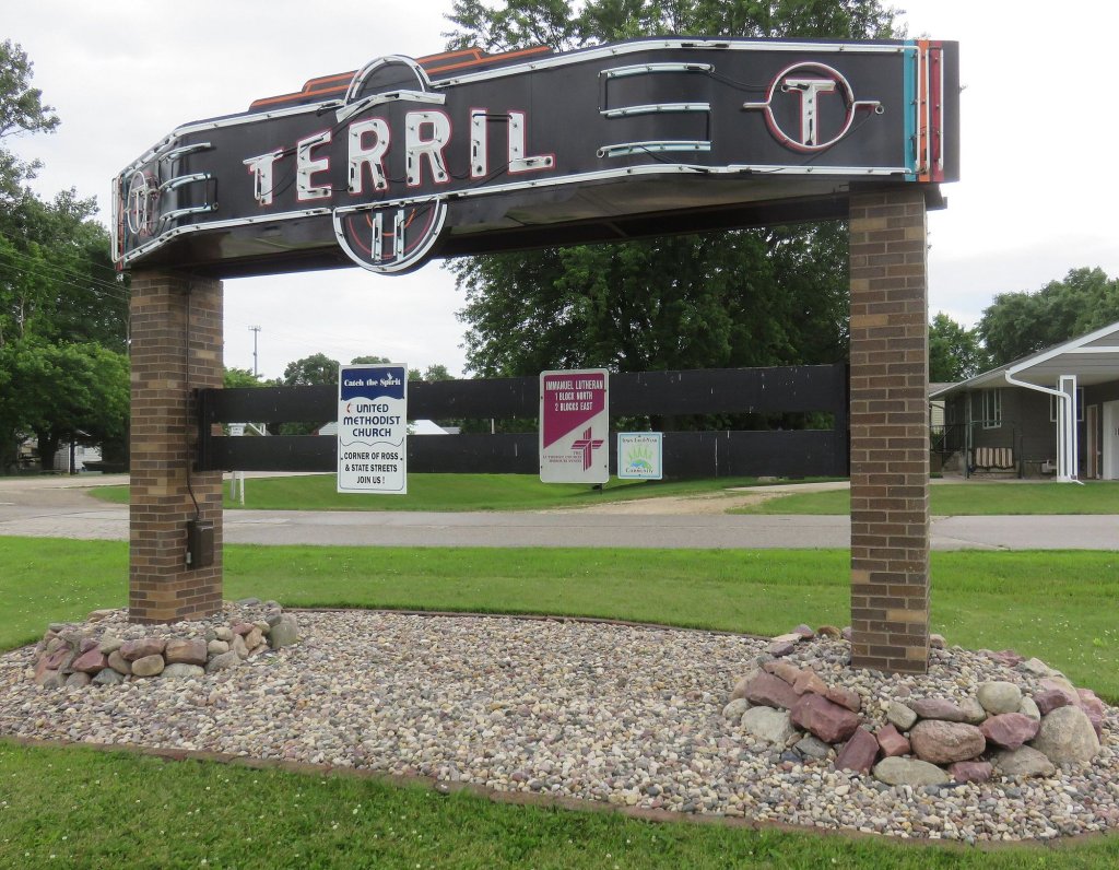 sharpened terril