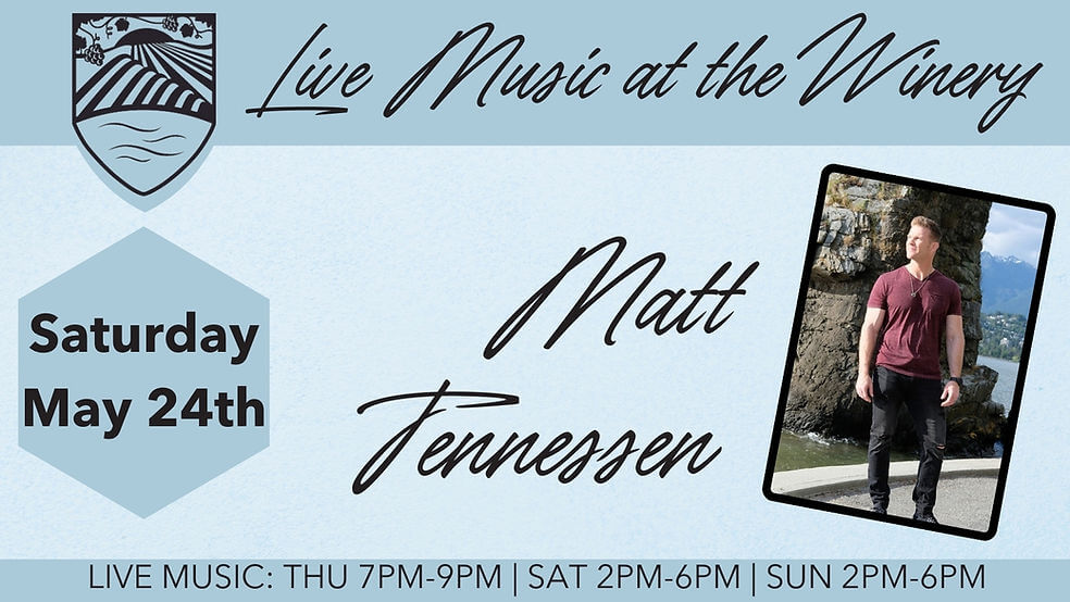 Live Music at the Winery: Matt Tennessen 14 1a7b04 c31752f8f0ba4a88a008c6a5c192895emv2