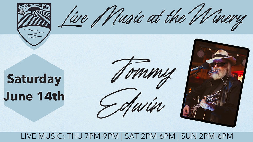 Live Music at the Winery: Tommy Edwin 12 1a7b04 e620415632b64c4c847bece7ff20903cmv2