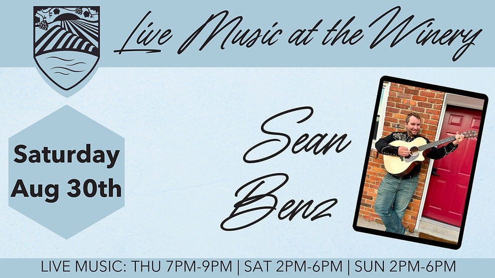 Live Music at the Winery: Sean Benz 17 image 15