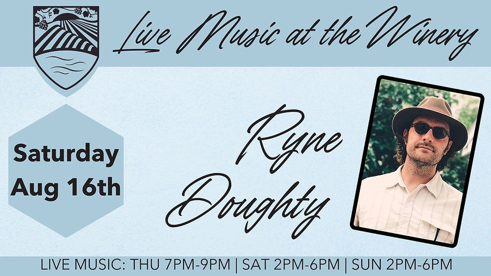 Live Music at the Winery: Ryne Doughty 7 image 9