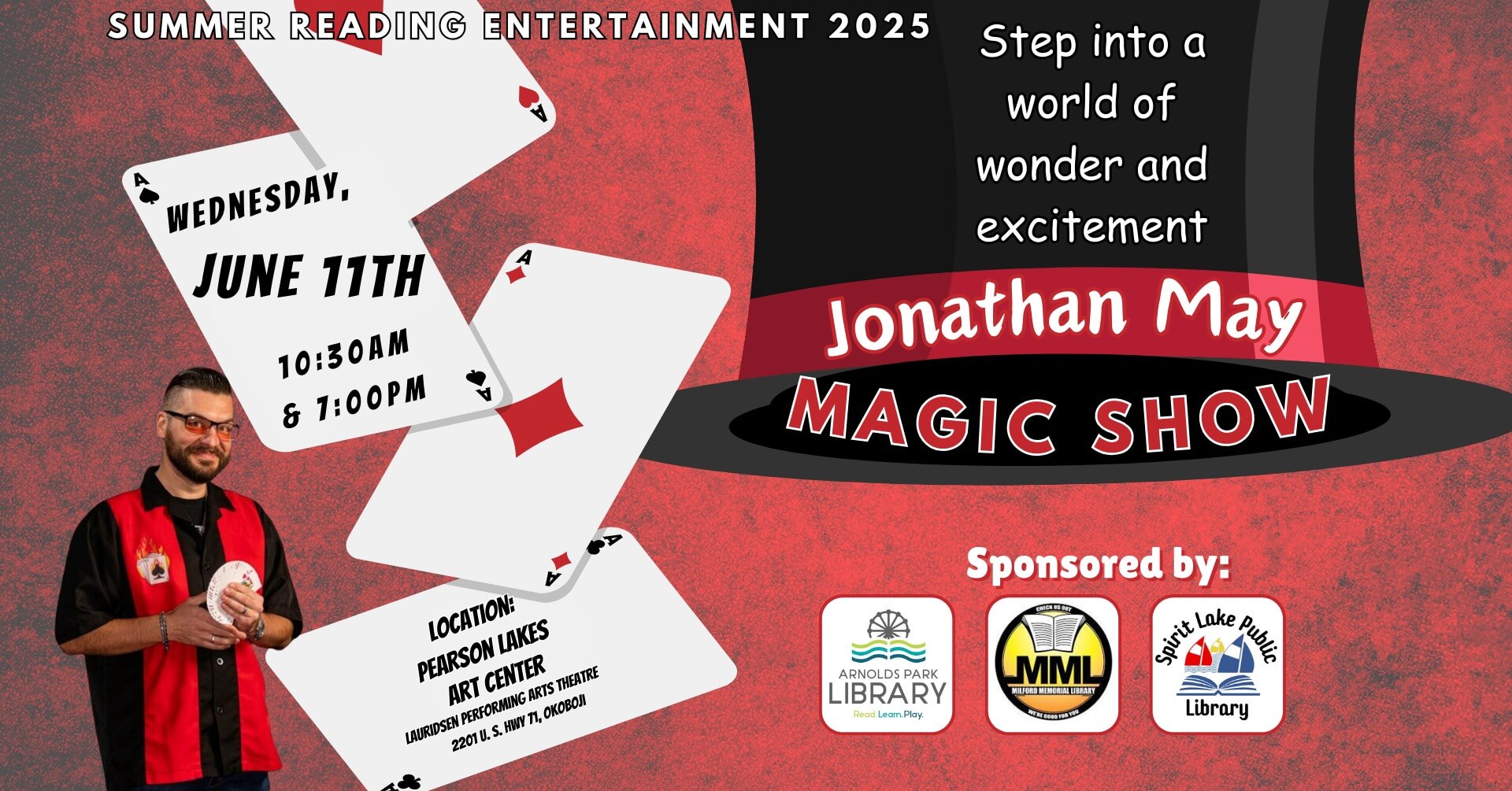 Magician Jonathan May