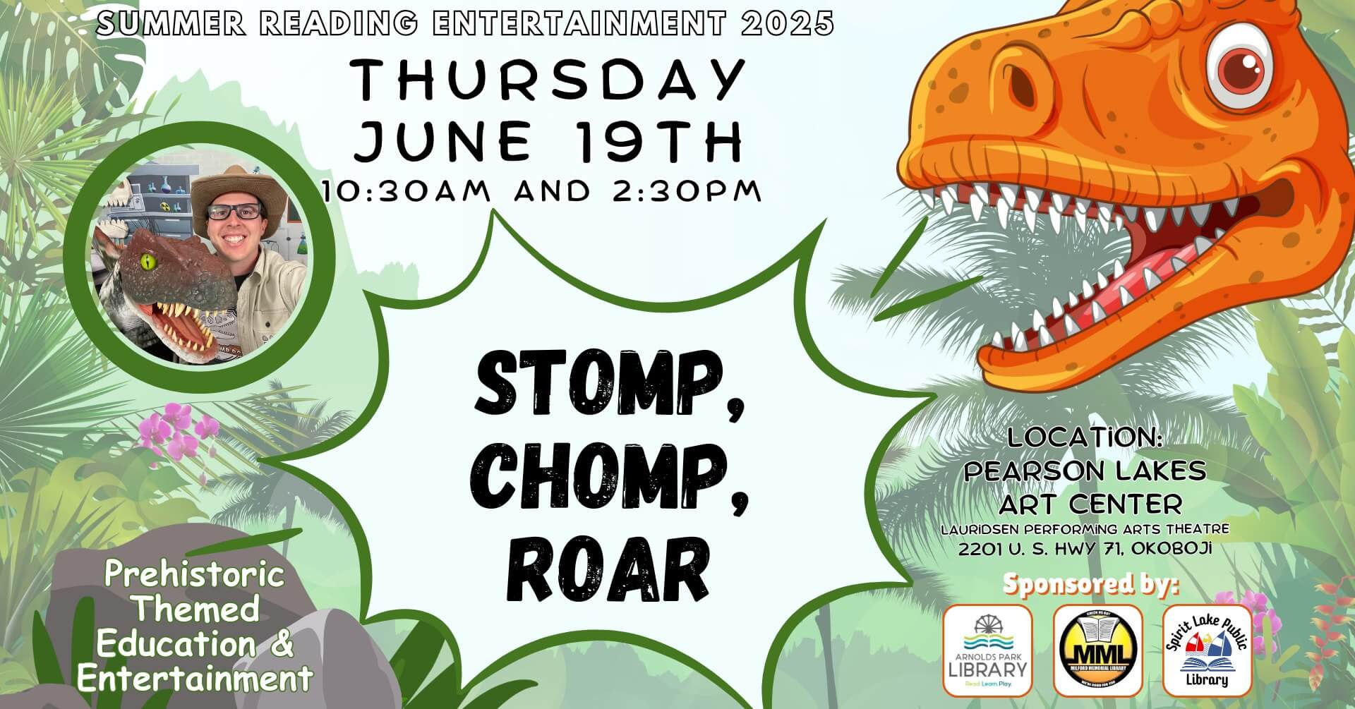 Stomp, Chomp, Roar
