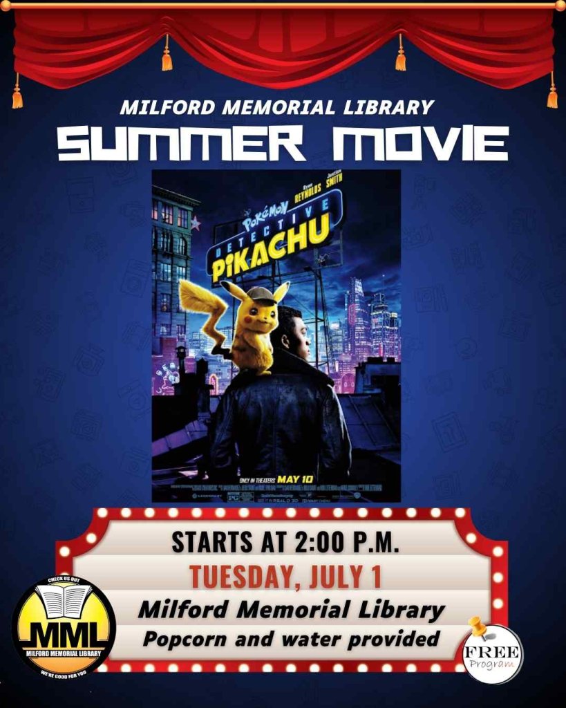 Summer Movies at MML: Detective Pikachu 16 image 27