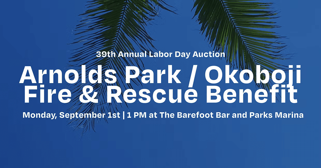 Arnolds Park / Okoboji Fire & Rescue Benefit