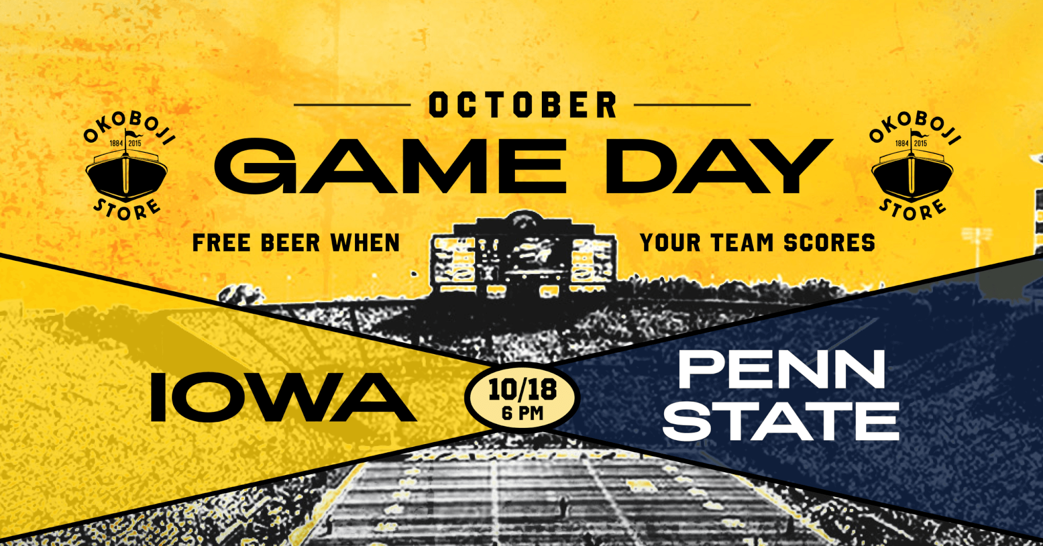 Game Day at Okoboji store