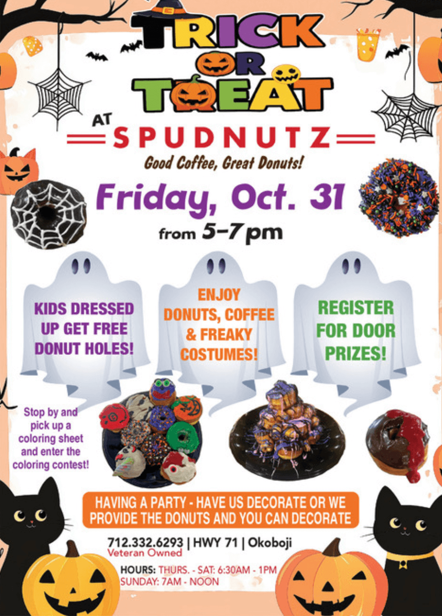 Events 2 Trick or Treat at Spudnutz