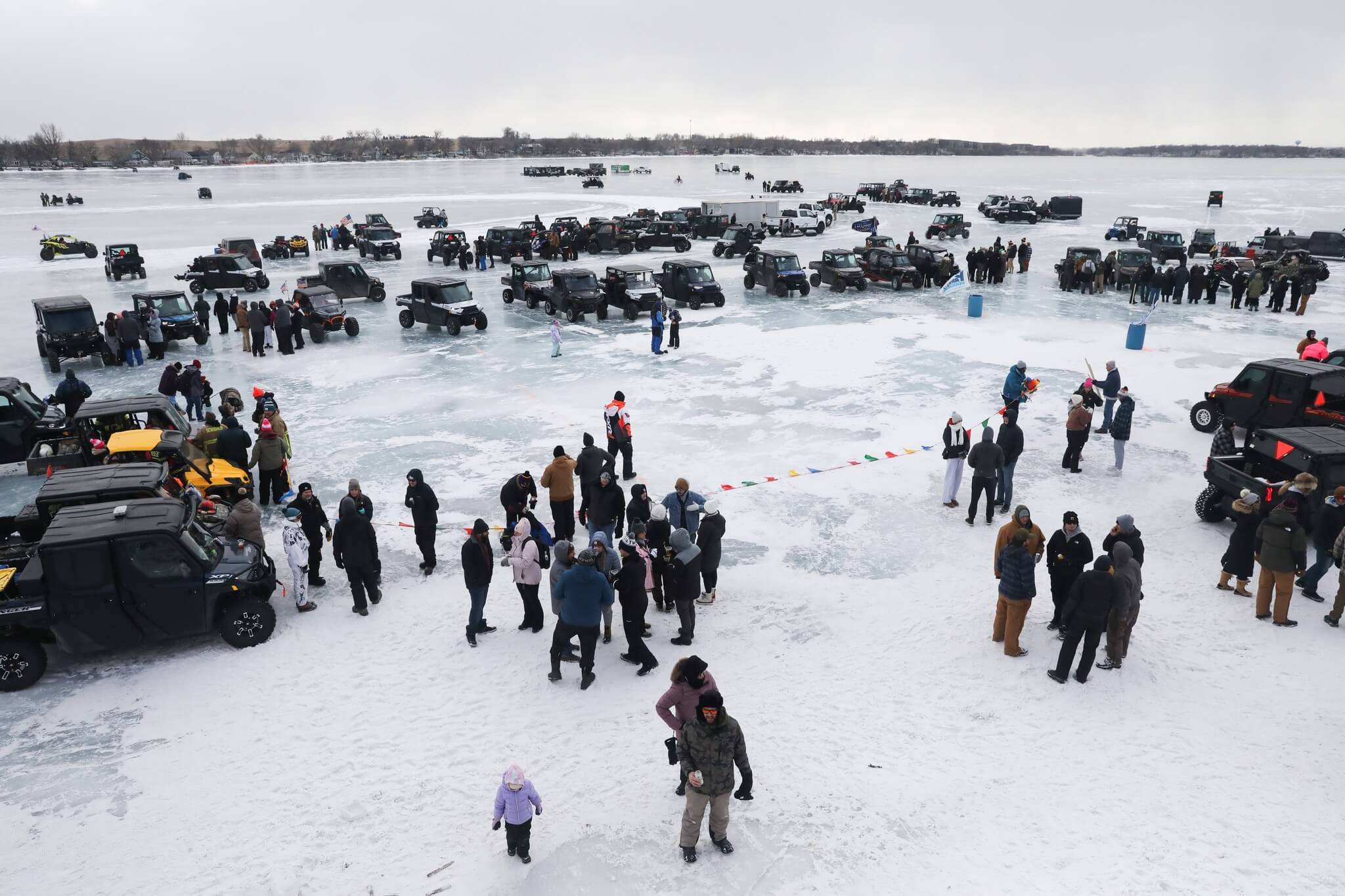Winter Games Okoboji Beer Curling