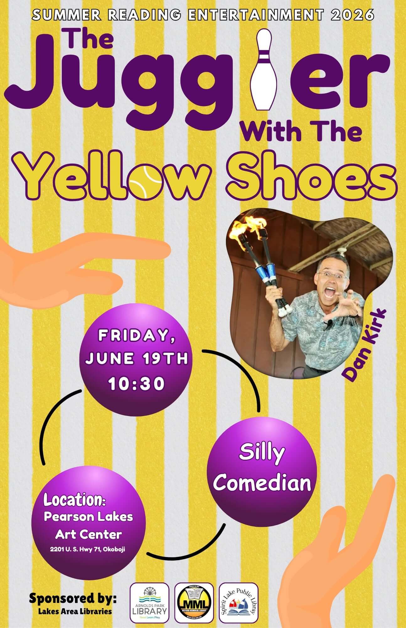 The Juggler with the Yellow Shoes
